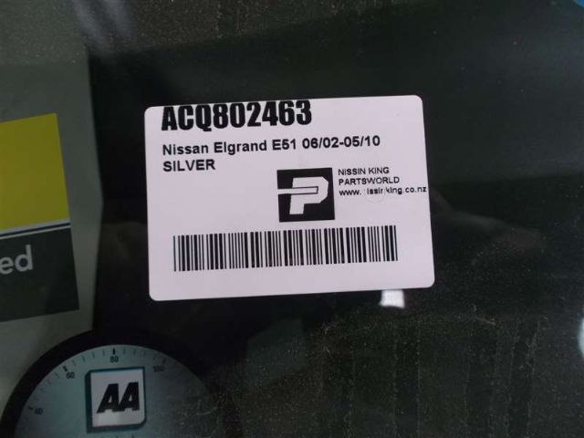 Nissan Elgrand E51 06/02-05/10