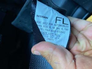 Nissan Xtrail T32 2013-2022 LF Seat Belt