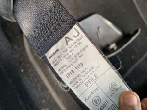 Nissan Altima L33 2013-11/2015 LF Seat Belt